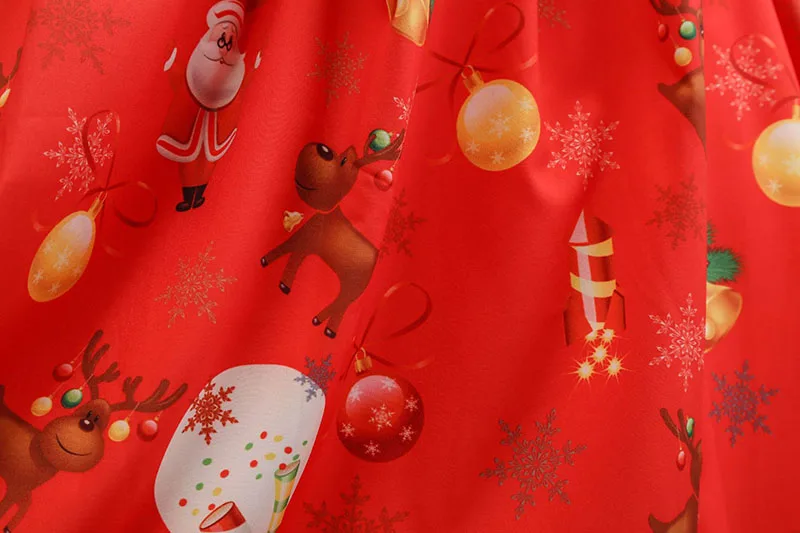 Винтажные платья женские повседневные элегантные офисные красные рождественские платья ретро Хепберн с круглым вырезом без рукавов вечерние платья размера плюс