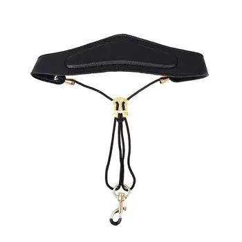 

Adjustable Saxophone Shoulder Strap Leather Neck Strap Hang Neck Shoulder