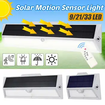 

Solar Light Outdoor Waterproof Aluminum 29/1/30 LED Super Bright Radar Motion Sensor Garden Garden Wall Light Safety Light