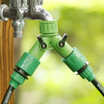 

8 / 11mm hose garden hose connection, water divider, quick coupling, Adapter,1/2＂To 3/4 " internal thread