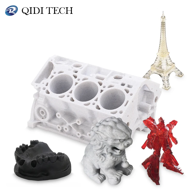 3D принтер QIDI TECH X Plus большого размера FDM Impresora Diy Kit модульный дизайнерский 3d нить
