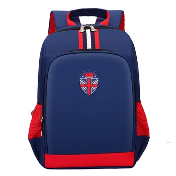 

British Wind primary school schoolbag load reduction breathable schoolbag for boys and girls shoulder bag training school