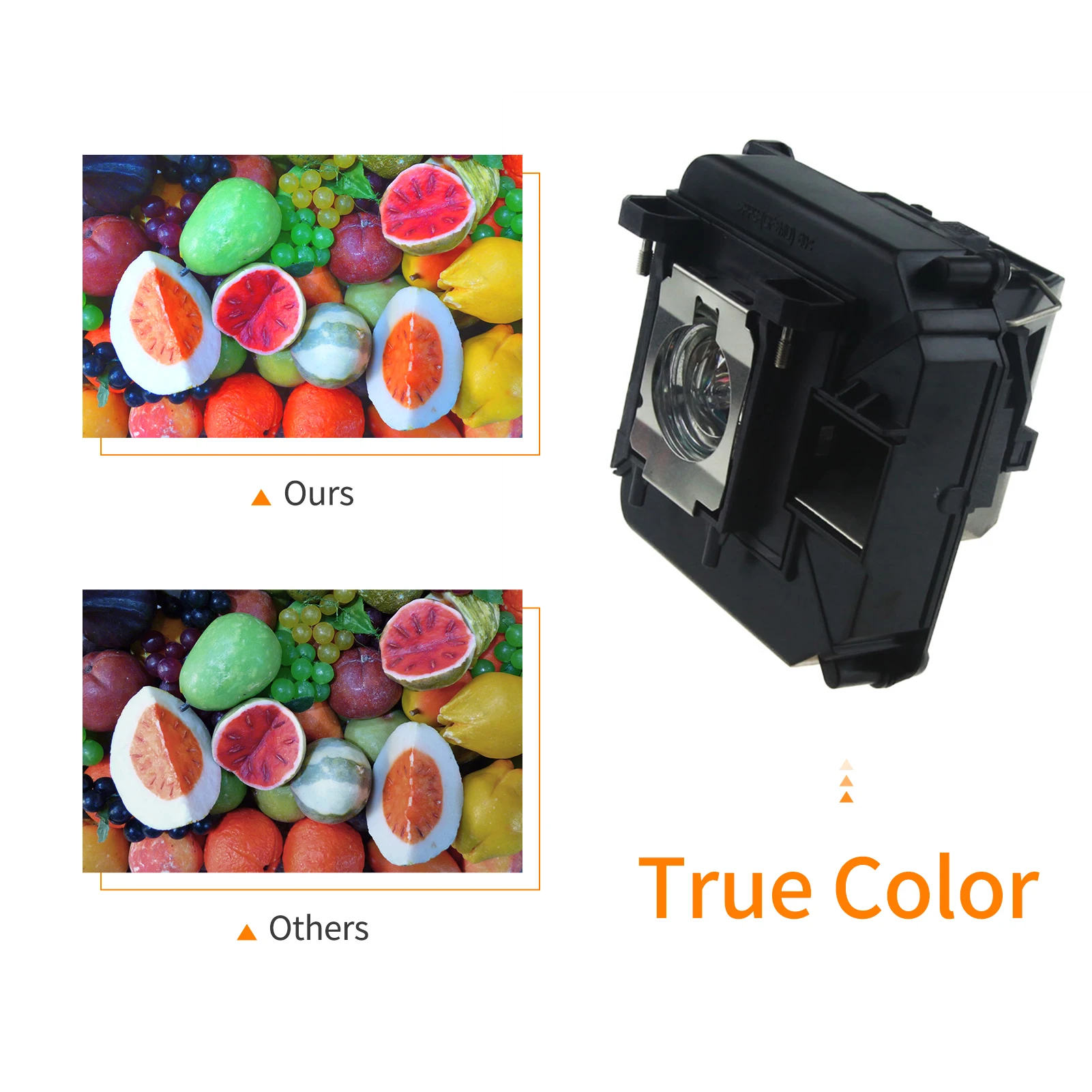 Сменная Лампа ELPLP68 для проектора совместимая с домашним кинотеатром Epson PowerLite 3010