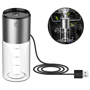 

APortable Car Accessories Electrical Car Air Humidifier Dual USB Charger Humidifier Car Air Purifier Auto Air Spray Aromatherapy