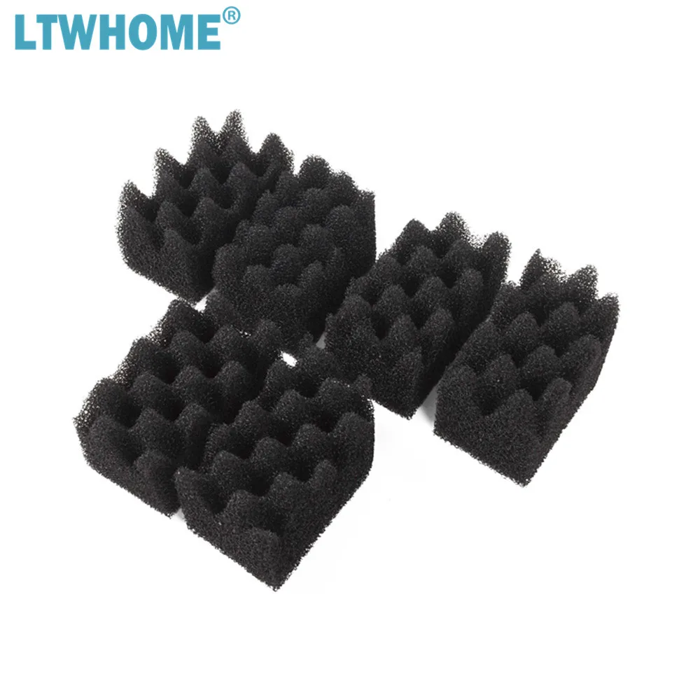 LTWHOME биопенопластовые фильтрующие прокладки подходят для Fluval 304/305/306/404/405/406|filter