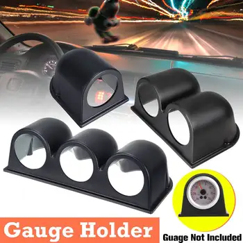 

2 Inch 52mm Triple Gauge Dash Holder Cup Dash Meter Pillar Mount Dashboard 3 Hole Cup Black