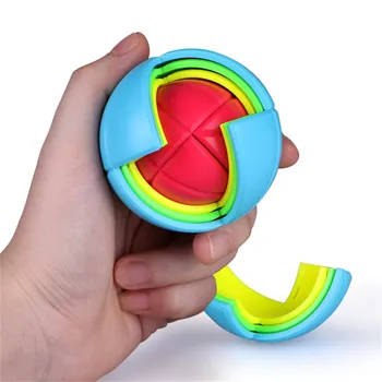 

Kids 3D Puzzle Assembling Ball Education Toy Creative Plastic Multicolor Matching Ball Puzzle Game Magic Maze For Children Gifts