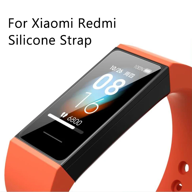 Силиконовый ремешок для смарт браслета Redmi сменный Браслет Xiaomi Band новинка 2020