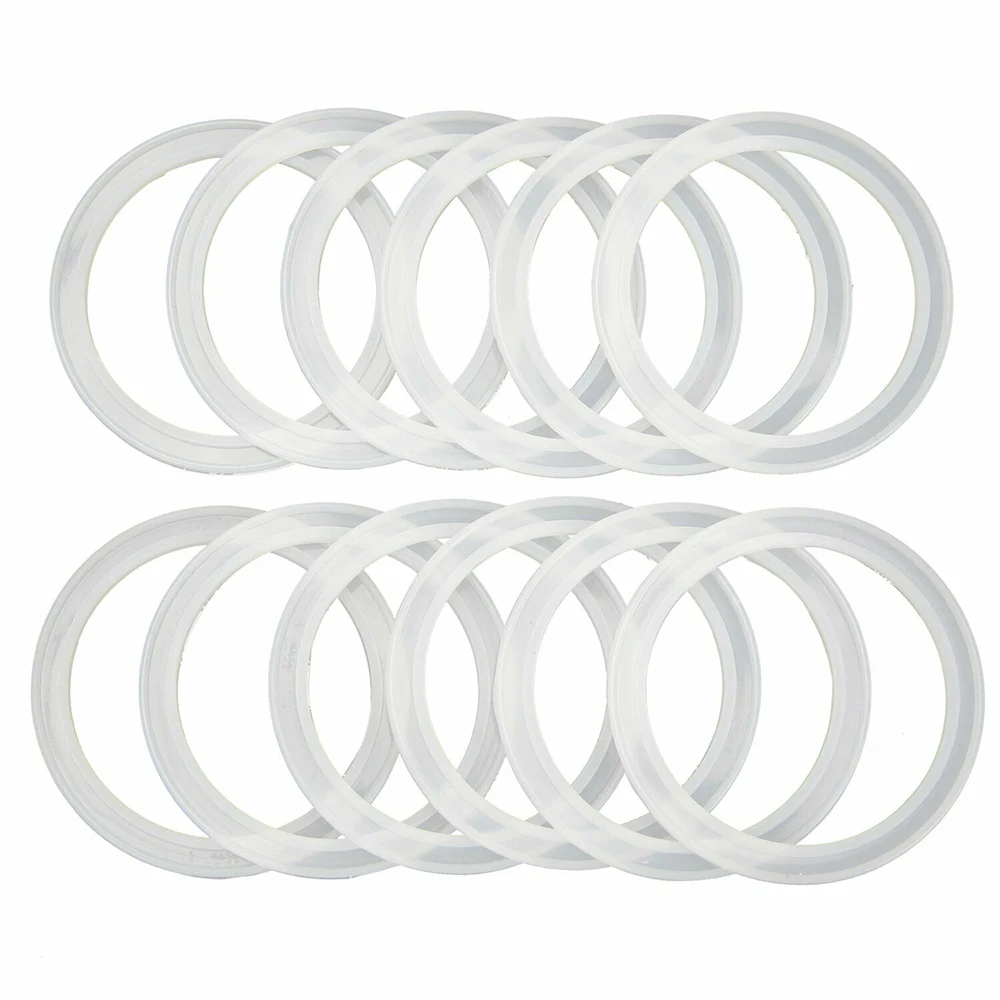 12 шт силиконовые уплотнительные кольца прокладки для герметичных обычных крышек