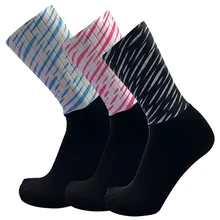 Мужские Женские спортивные носки Aero носки силиконовые противоскользящие Дышащие носки для велоспорта бег горный туризм