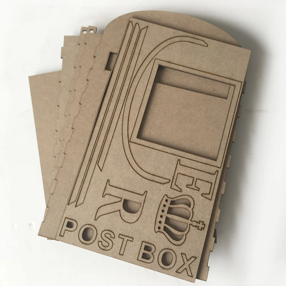 Коробка для карт DIY для хранения вечерние подарочные украшения футляр для денег ключи деревянные конверты свадебные принадлежности с замком юбилейный квадрат