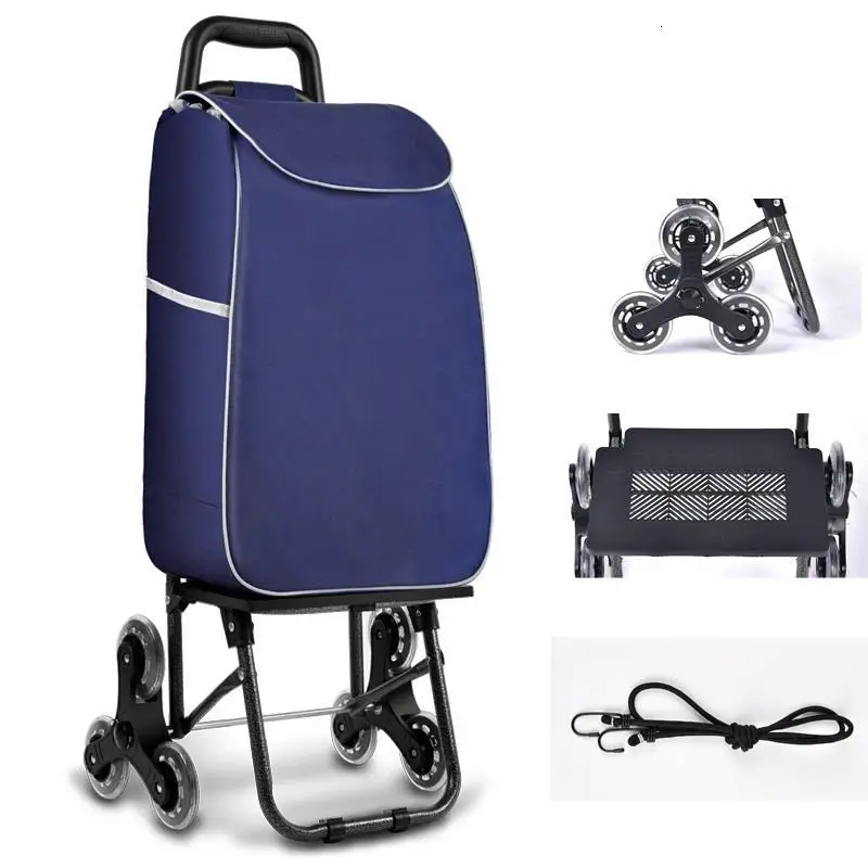 MODEL A Тележка Carro Plegable Carello Carrello Carrito Table Carrello Cucina Chariot De Courses Avec roulets Mesa Cocina, Кухонная Тележка для покупок - Цвет: MODEL A