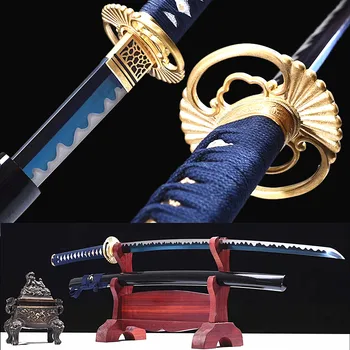 

Hand Forge Blue Blade Japanese katana Sword 1095 High Carbon Steel Functional Battle Ready Full Tang
