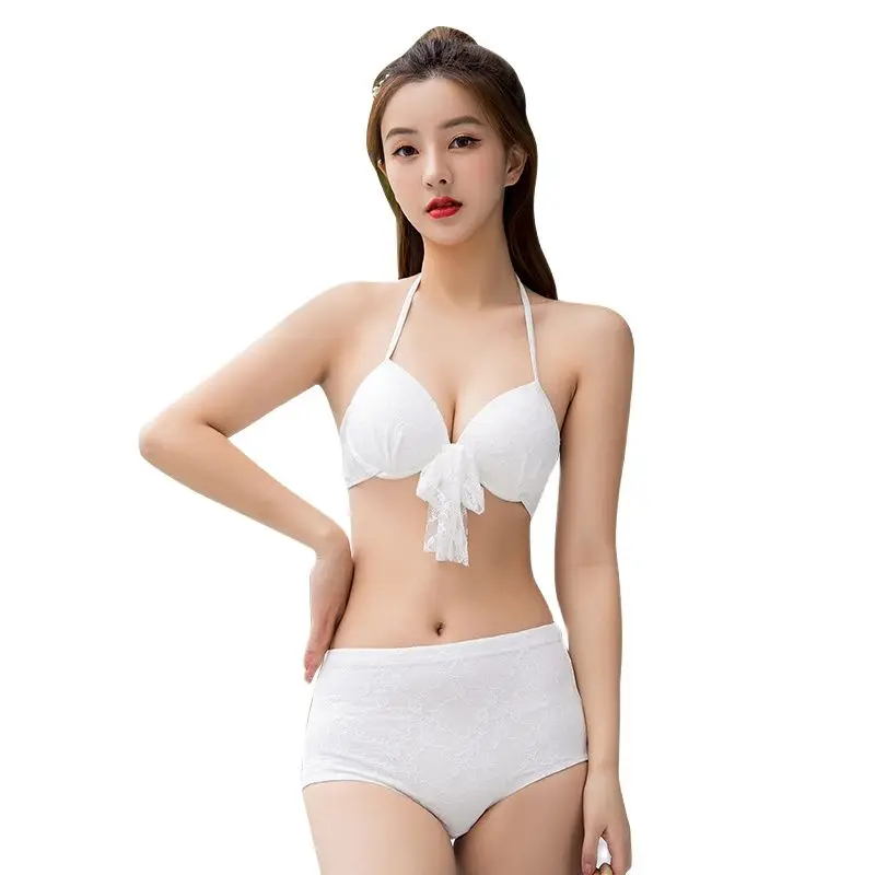 Sexy Bikini traje de baño de tres piezas para mujer traje de baño busto