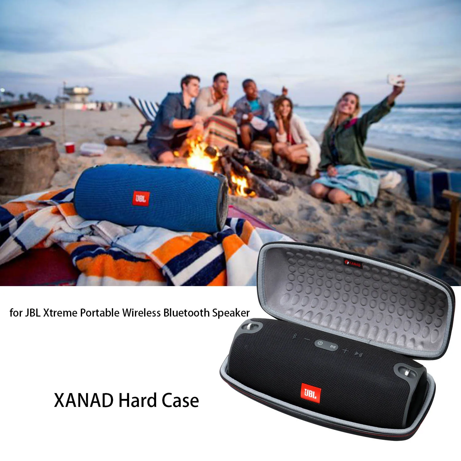 Жесткий чехол XANAD EVA для Портативной Беспроводной bluetooth колонки JBL Xtreme|Аксессуары