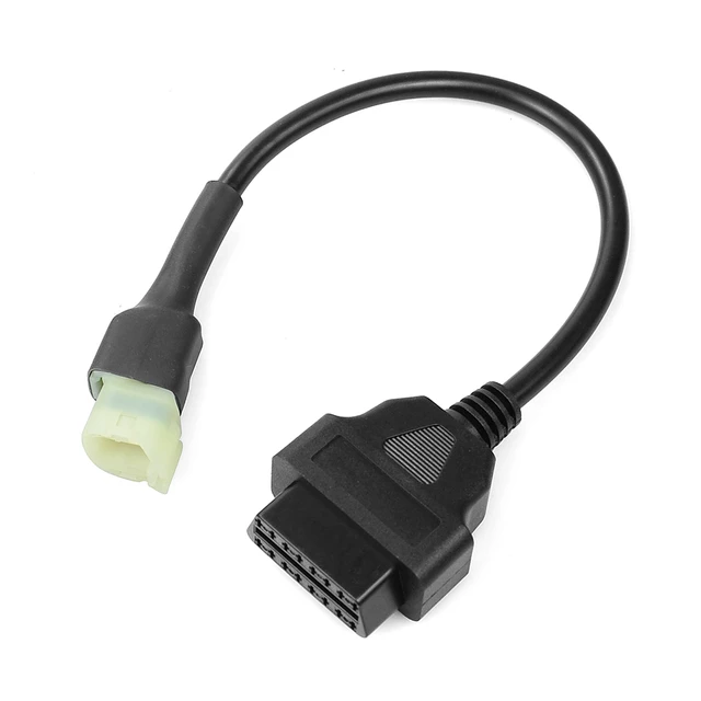 OBD2 Motorcycle Cable For Honda 6 Pin Plug Diagnostic Cable to 16 pin  Adapter