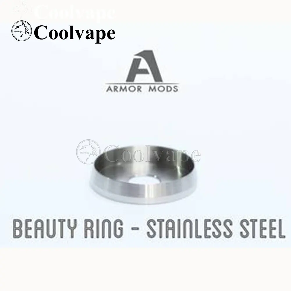 Кольцо coolvape Armor Beauty для бронированных модов rda из нержавеющей стали черного цвета