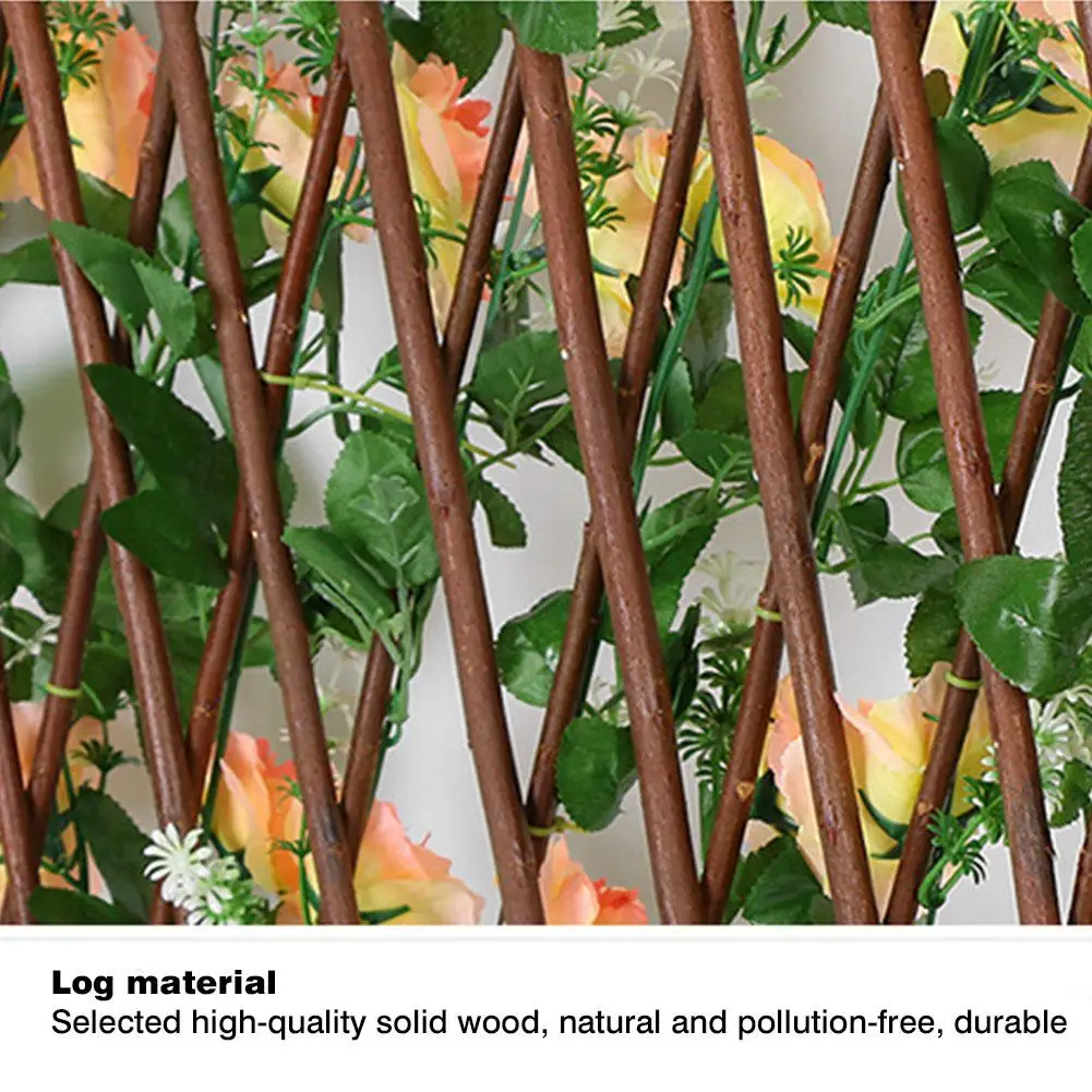 Retractable-Garden-Fence-Artificial-Cherry-Blossoms-Fence-With-Flowers-And-Leaves-Privacy-Barrier-Garland-Wedding-Fence.jpg Behúzható Kerti Kerítés Mesterséges Cseresznyevirágok Virágokkal És Levelek Magánéletű Akadályok Koszorú Esküvői Dekoráció - Image 5