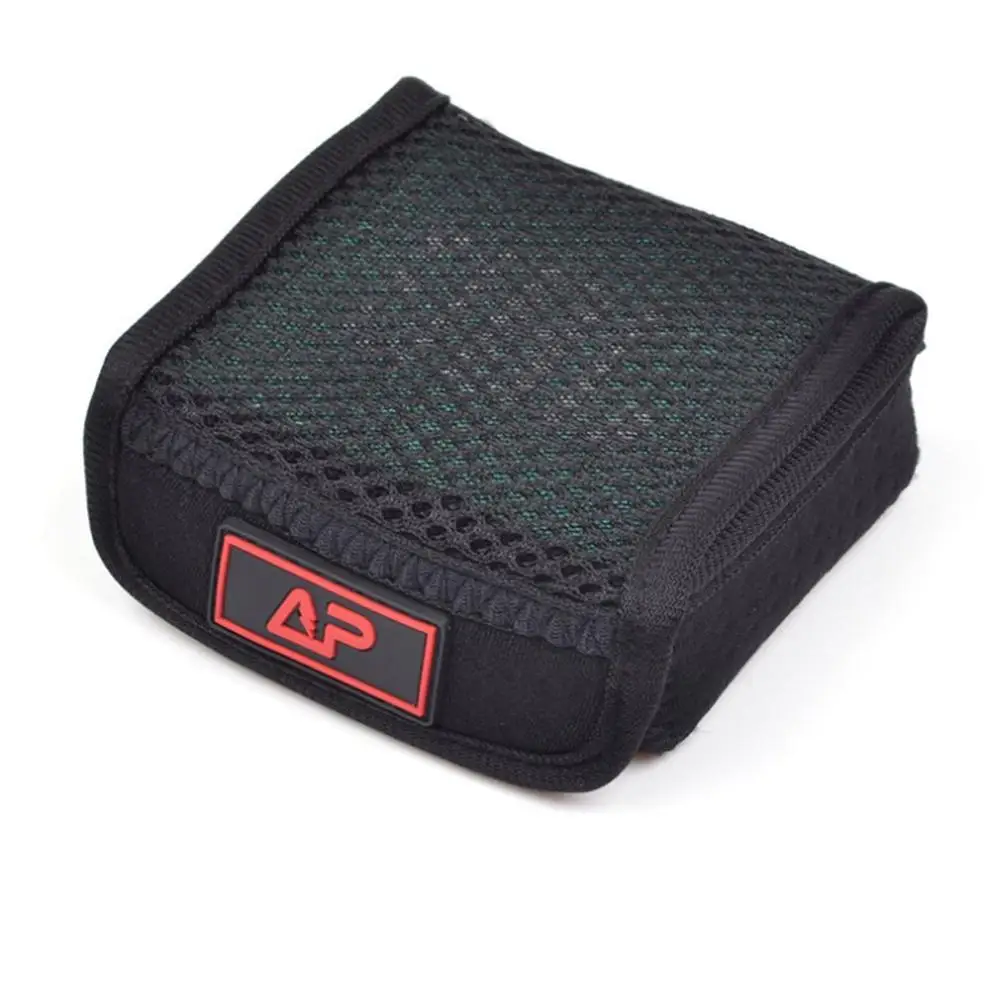 Creative Speaker Case Sound-transparent Black Diving Material Speaker Bag Vents Mesh Cloth D Buckle Stitching Audio Bag
