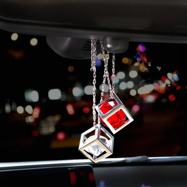 Ornements de pendentif de miroir de voiture, croix de biscuits, décor  chrétien de Jésus, accessoires d'intérieur - AliExpress