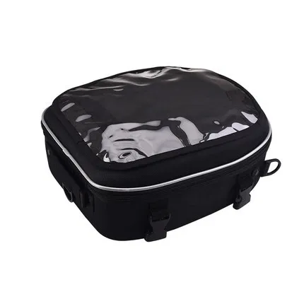 

Outdoor Motorcycle Riding hou zuo bao Shoulder Canvas Men's Large Capacity Waterproof Cover Rear Fuel Tank Bag Magnetic Sucker U