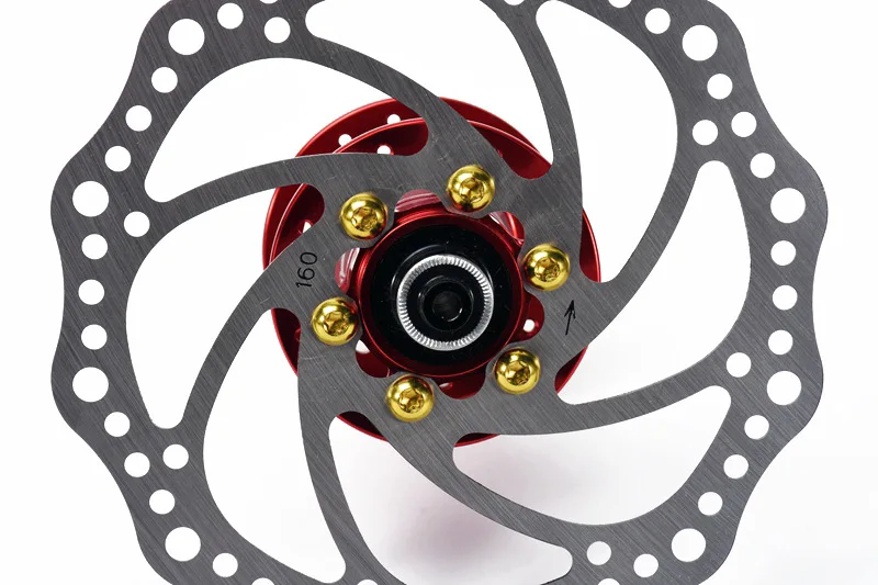 12 шт. M5* 10 велосипедные дисковые Тормозные колодки винты для MTB шоссейного велосипеда дисковые тормоза T25 6 цветов