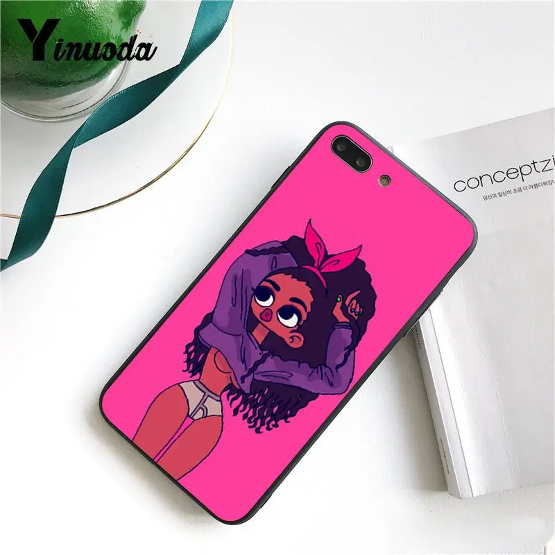 Melanin sticker Poppin Aba Queen Black Girl