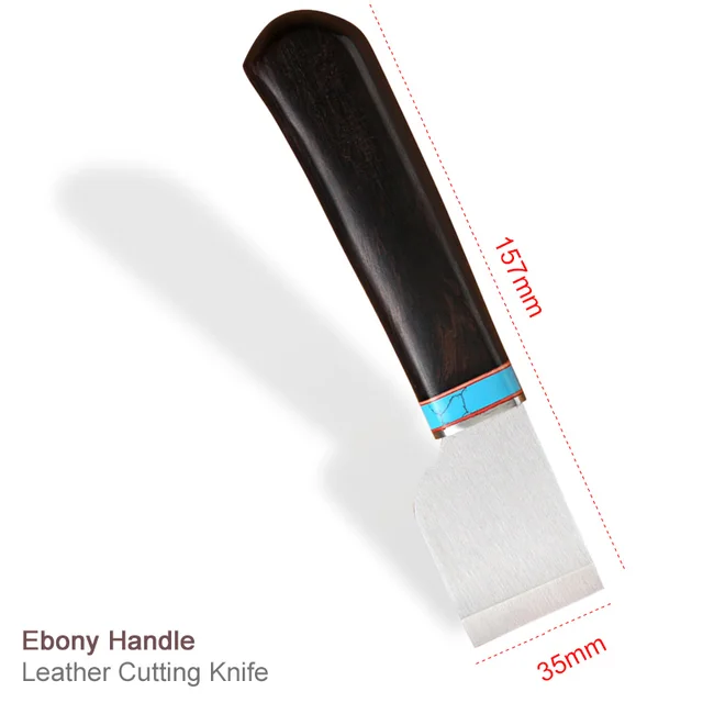 Processus coupe A4mat imprimé treilli métallique échelle couteau couteau en cuir 