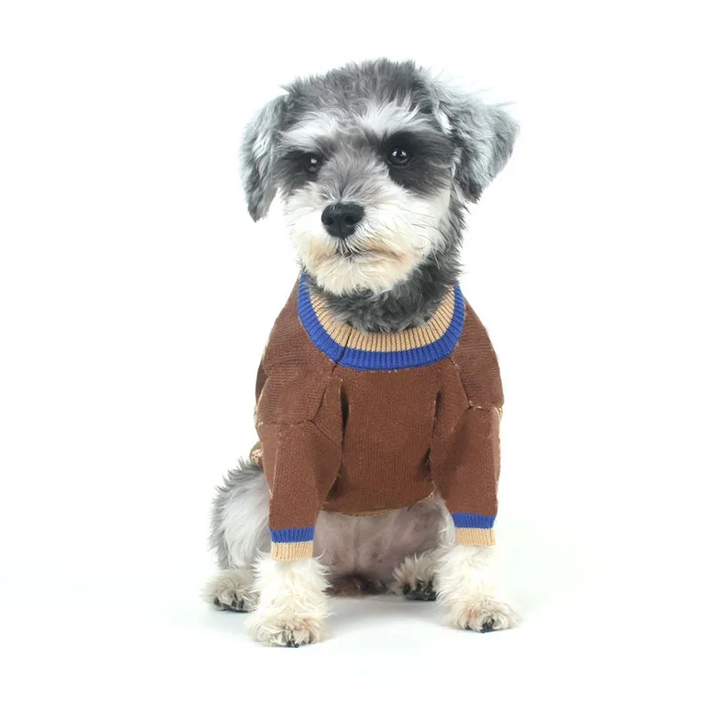 Dog Brown Sweater Yorkies Chihuahua Frenchie PC2031 | Дом и сад