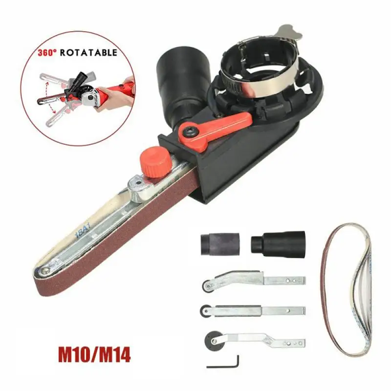 Drillpro DIY шлифовальная лента адаптер для 100 мм 4 дюйма электрическая угловая шлифовальная машина аксессуары электроинструмент