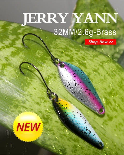 Jerry Spinning Fishing Spoons, Spoon Trout Fishing Troll
