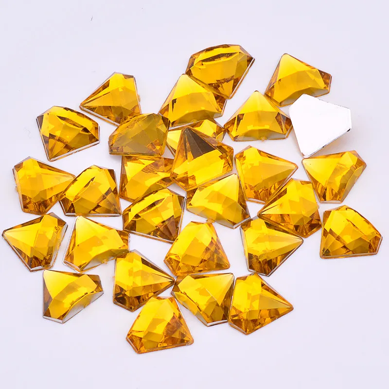 JUNAO-10-12mm-Clear-Crystals-Acrylic-Flatback-Rhinestone-Glue-On-Strass-Crystal-Fancy-Shape-Non-Sewing (2)