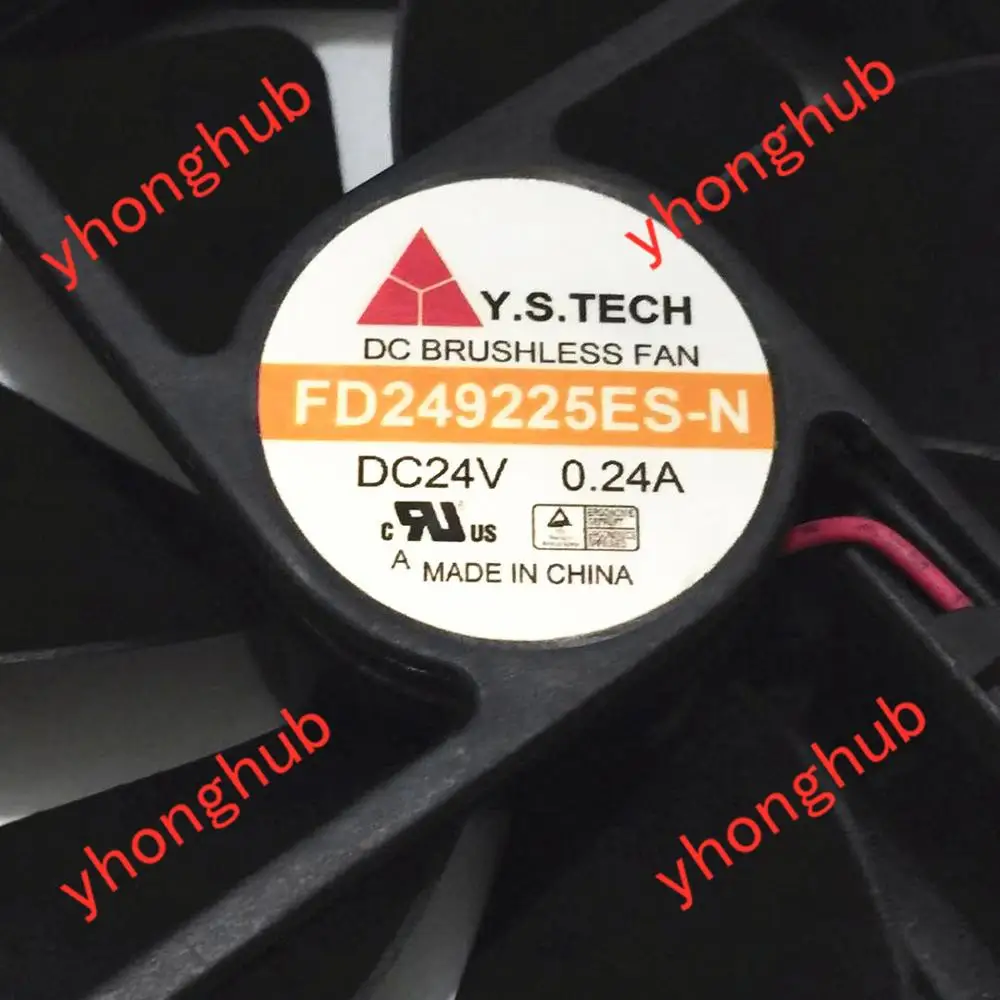 Y.S TECH FD249225ES N DC 24V 0.24A 92x92x25 мм вентилятор охлаждения