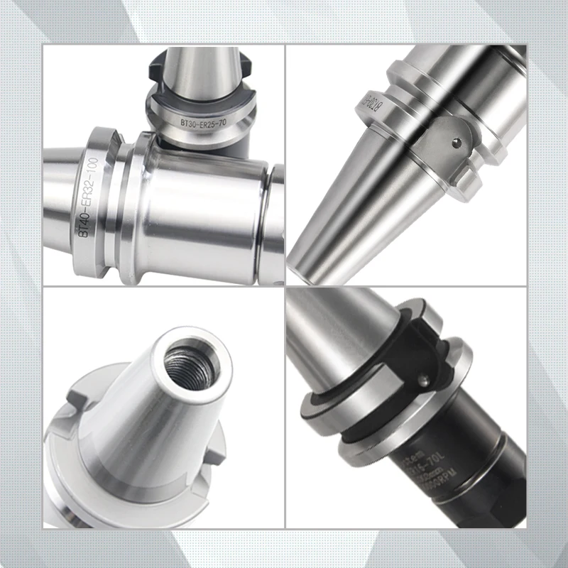 BT40-ER16-70 / BT40-ER20-70 / BT30-ER20-70 Dynamic Balance ER Tool Holder CNC Machining Milling Cutter Series Tools