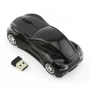 

5pcs blue and 10pcs black Computer Mouse Sports Car gaming Wireless Mouse Cool Optica