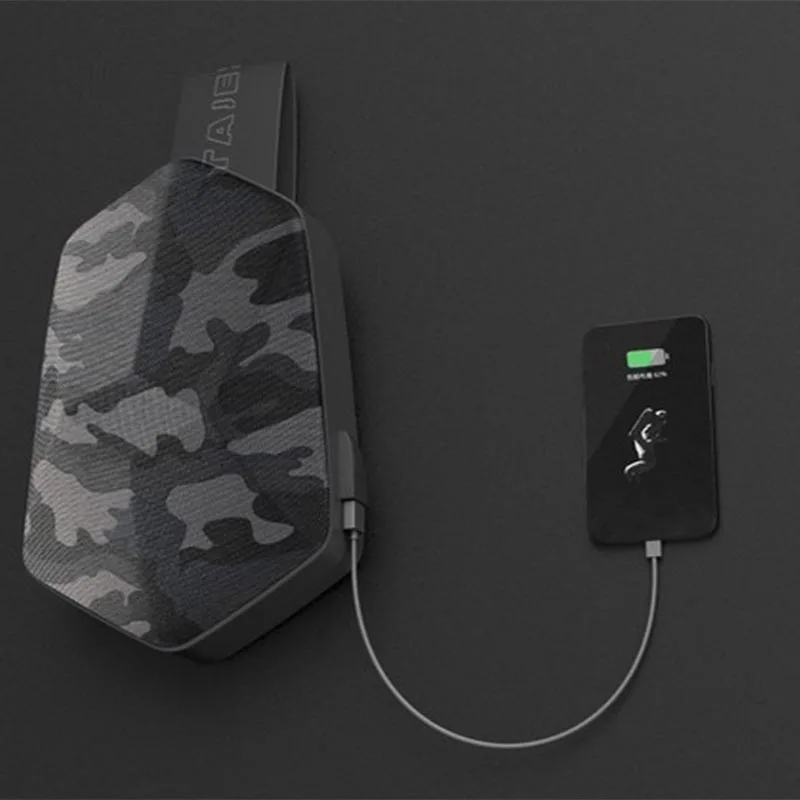 Xiaomi Beaborn Polyhedron сумка PU рюкзак Водонепроницаемый для спорта и отдыха нагрудная сумка PU Сумка для мужчин и женщин Дорожная походная сумка