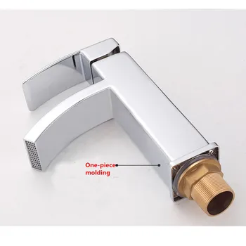 

New Kitchen Bathroom Under Counter Basin Faucet Single Handle Cold Hot Water Mixer Tap Zinc Alloy Bathroom Faucet Hardware Fixtu