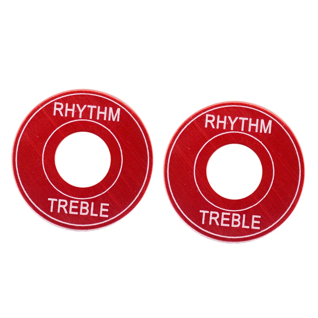 Pack Of 2 3-Way Switch Rythm Treble Washers For / Electric Guitar DIY