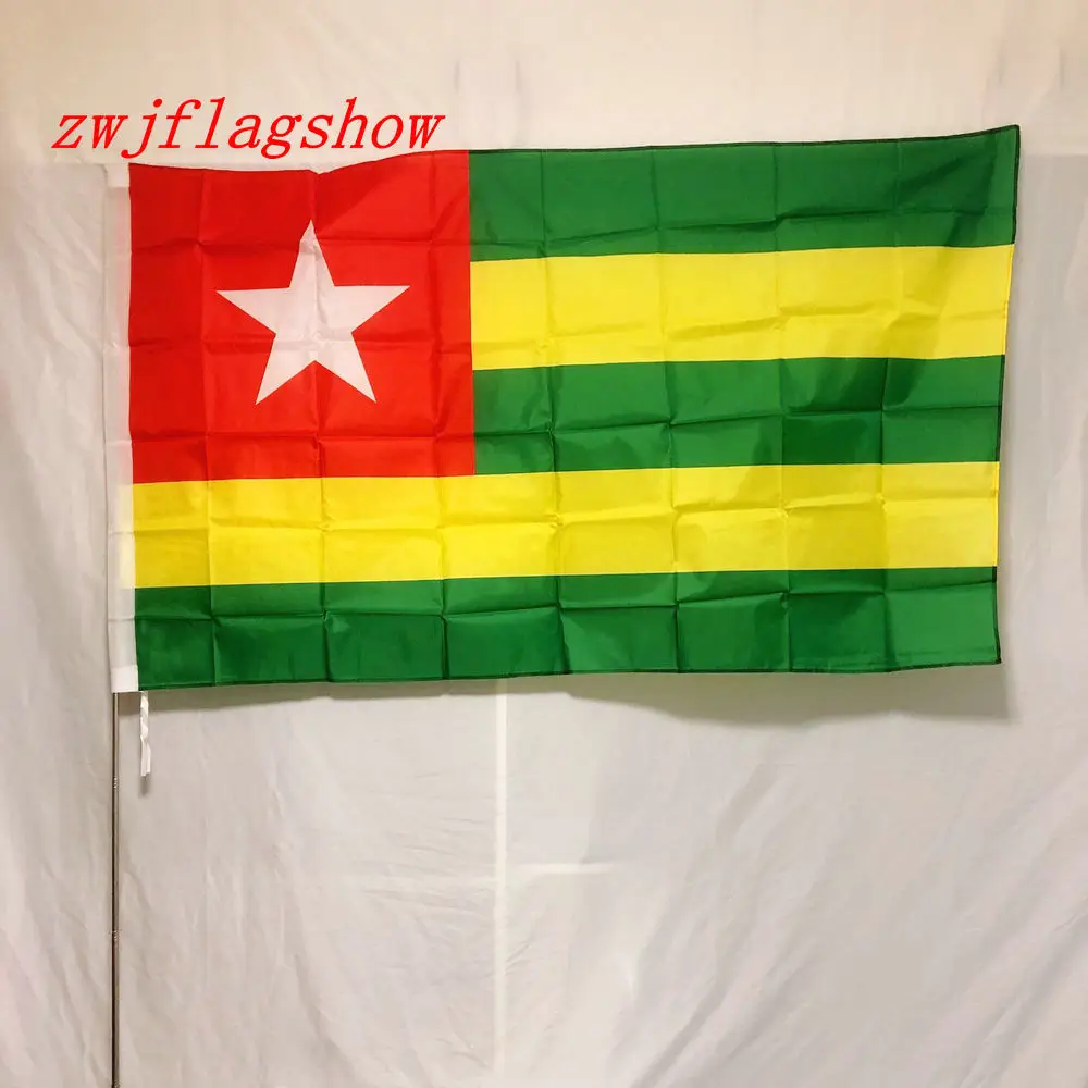Zwjflagshow флаг Республики Того бесплатная доставка 90x150 см того 3x5 футов полиэфирная