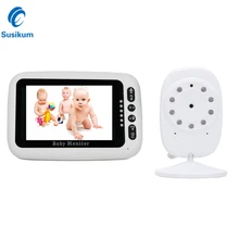 4,3 дюймовый ЖК-дисплей беспроводной видеоняня монитор цветной дисплей экран Аудио приемник ребенок сон няня BabyPhone камера