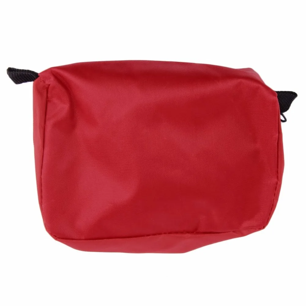 Набор первой помощи 0.7L красный ПВХ на открытом воздухе кемпинга аварийного выживания пустая сумка бандаж для лекарств водонепроницаемая