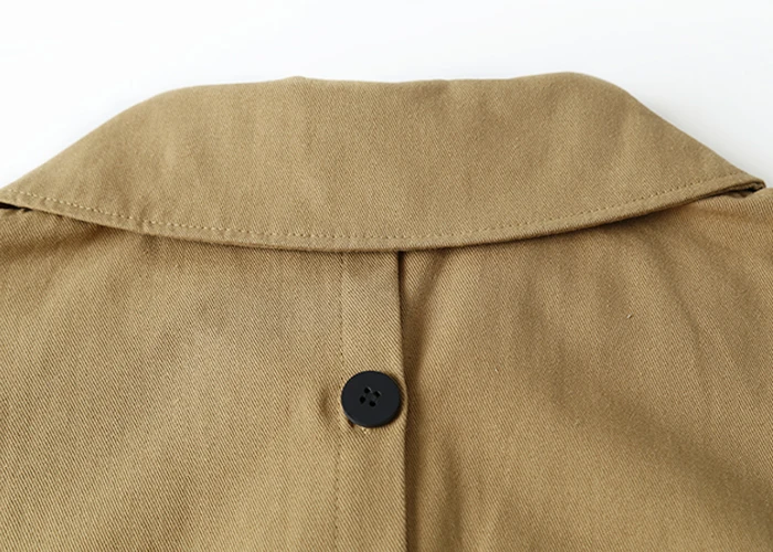 Fv6910 Новинка Осень Зима Женская мода Повседневная Дамская рабочая одежда красивая Пылезащитная куртка корейский японский стиль длинное женское пальто