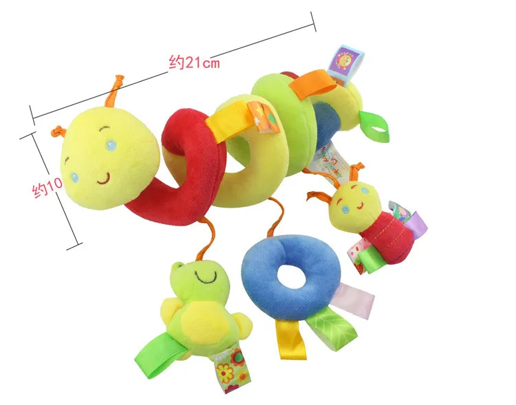 HAPPY Monkey Infant 0-2 лет мультфильм dong wu chuang круглый пояс xiang zhi BB устройство токарный станок Висячие плюшевые игрушки