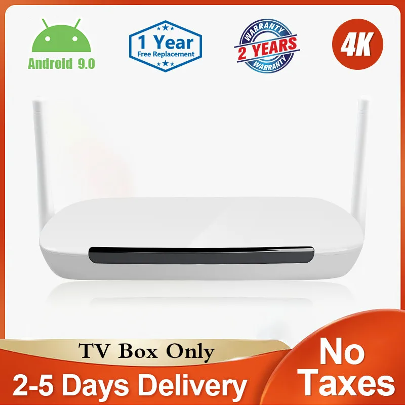 Leadcool Q9 Tv Box Android 9.0 Amlogic S905W Quad Core H.265 Media Player 2.4G Wifi 100M Support 4k 3D Smart Android Tv Box