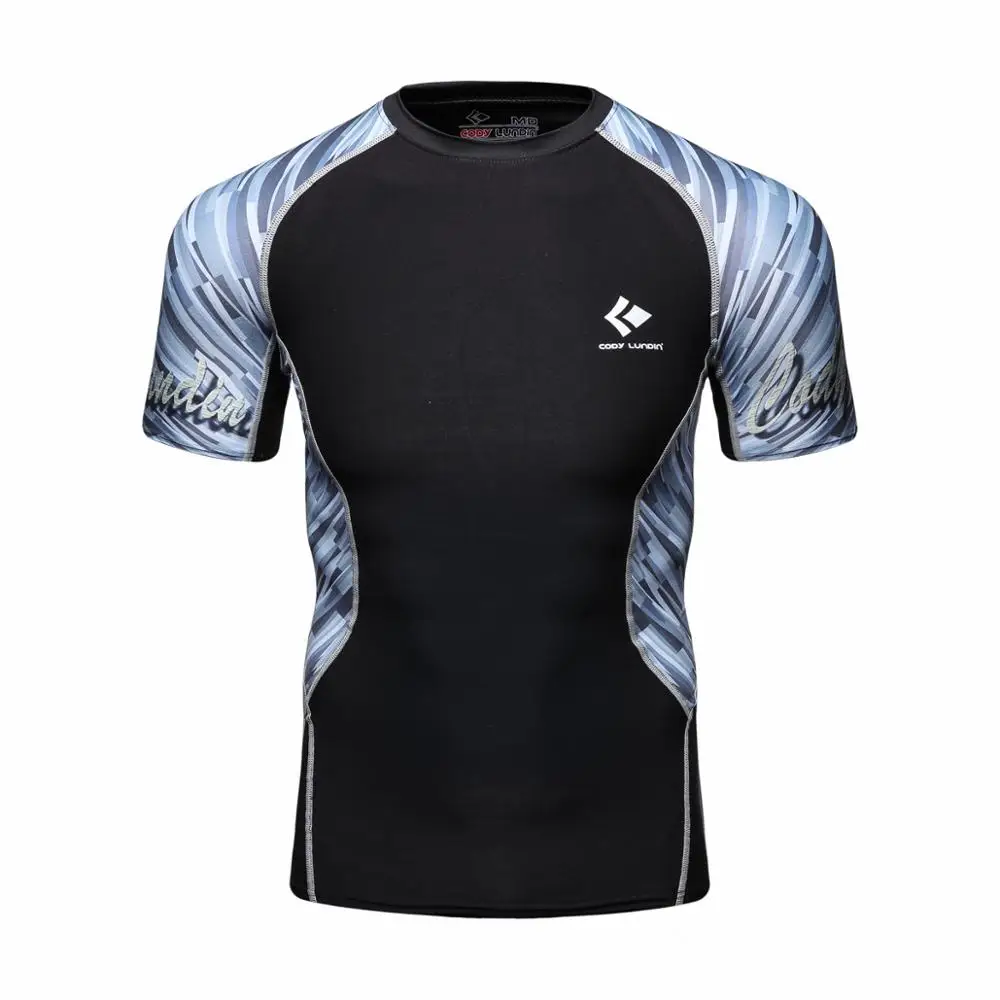 

Cody Lundin Men 2023 MMA Running T-Shirt Rashguard Men Short Sleeve Shirts Bodybuilding MMA Clothing Sport 3D Print T Shirt