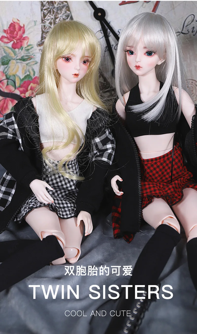 Fortune Days 1/3 bjd кукла 62 см Высота 34 шарнир тело открытый мозги последняя Изысканная Подарочная коробка Упаковка высокое качество подарок DC лати
