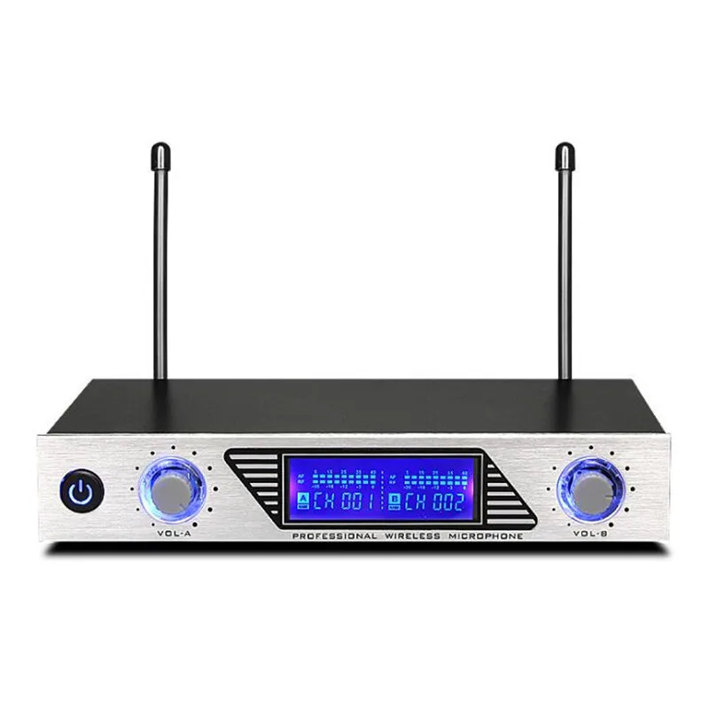 Finlemho UHF микрофон беспроводной Динамический для дома караоке студия запись профессиональная Конференц-система компьютер