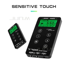 Источник питания для тату-машинки с сенсорным экраном T700 цифровой ЖК-дисплей для макияжа двойные источники питания для тату