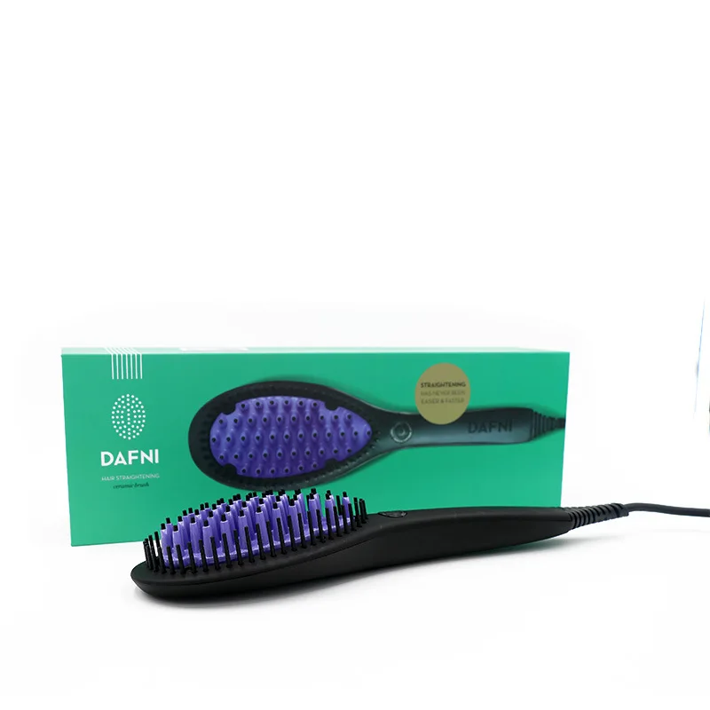 Hair Straightening Brush Electric Ceramic Comb Multifunctional