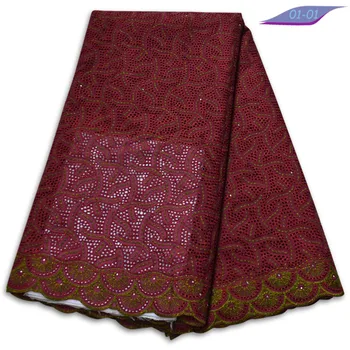 

Swiss Voile Lace In Switzerland High Quality Embroidery African Lace Fabric Fashion French Cotton Lace Tulle Fabric 02